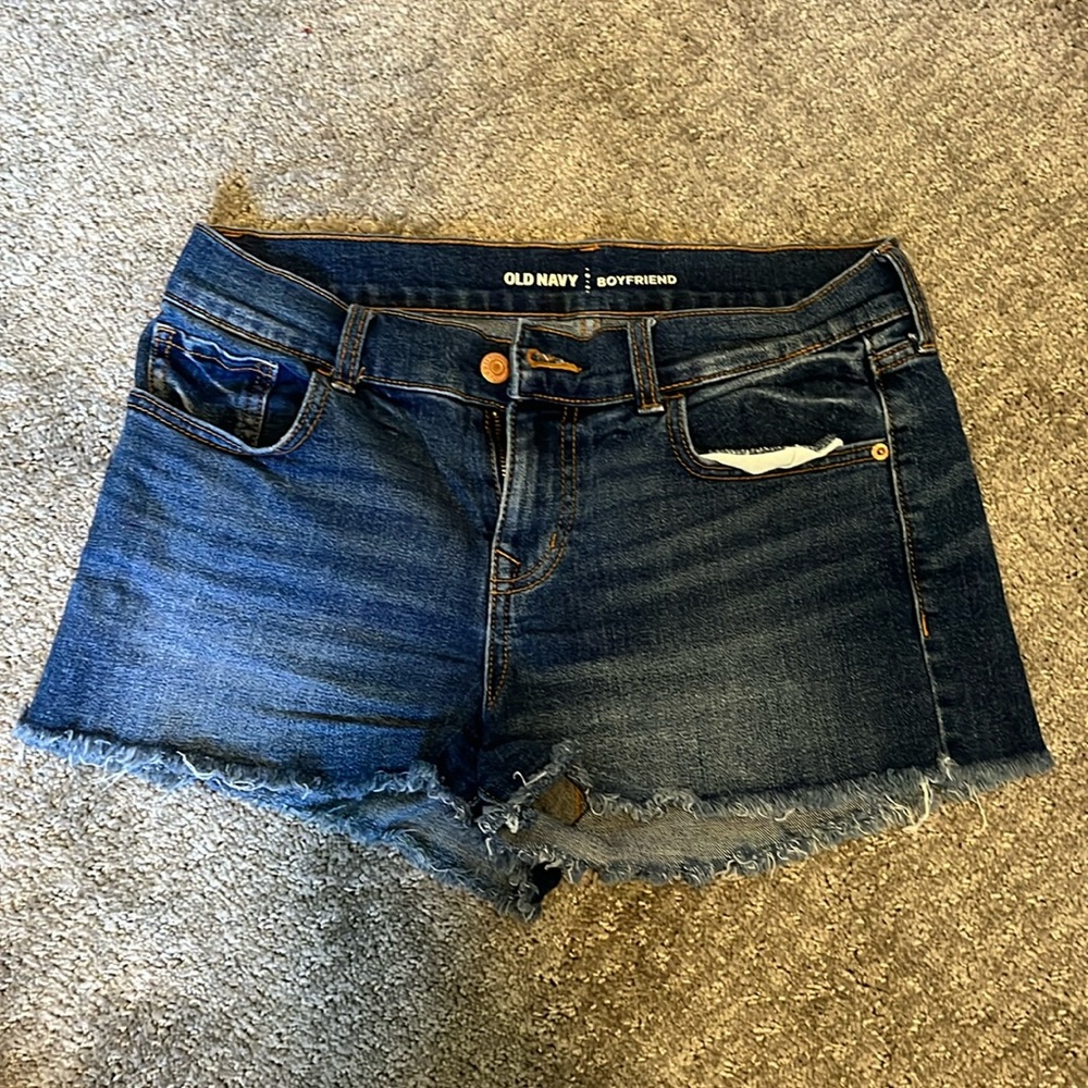 Old Navy Boyfriend Fit Denim Shorts